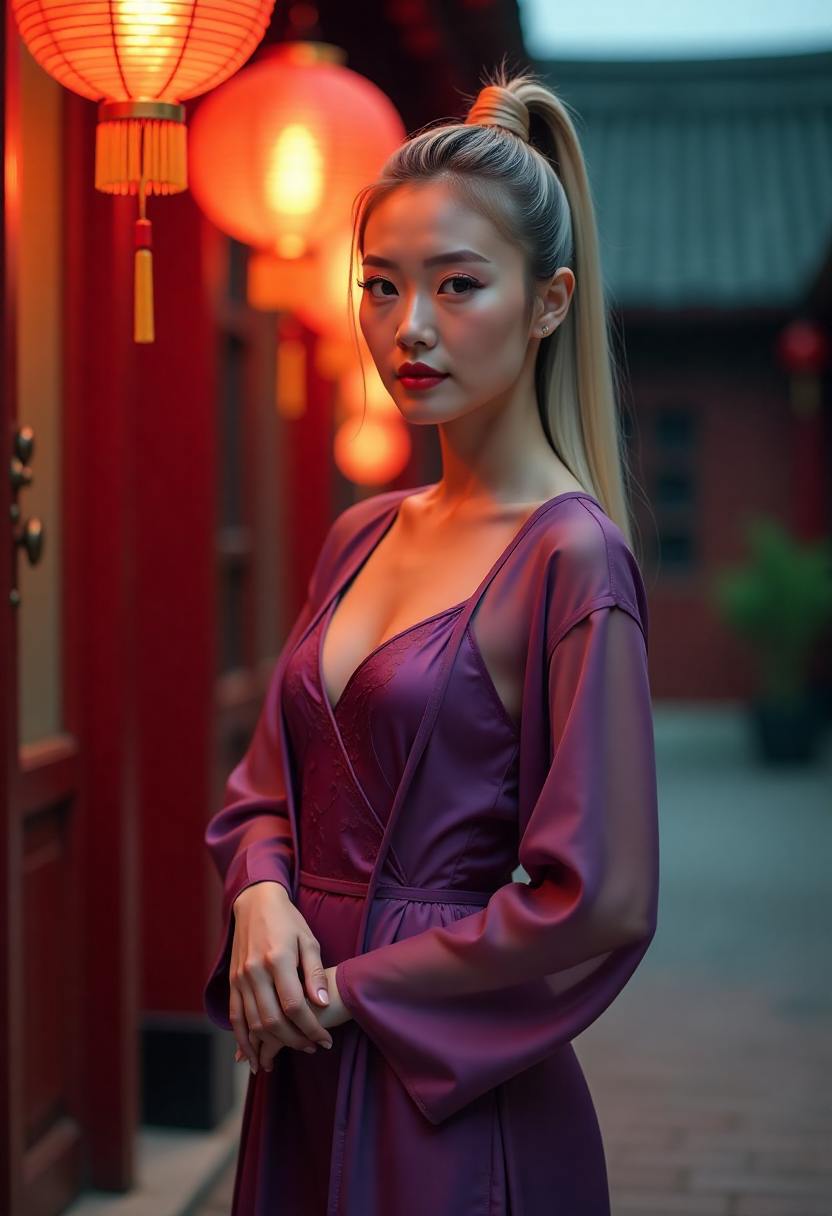 山林步道上的亲子徒步队伍